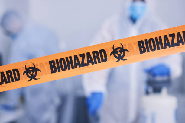 Professional Biohazard Cleanup technician working in Sherwood, AR